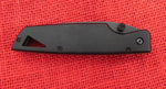 Buck 0175-FXBK 175 Lightning II Black Aluminum Partially Serrated Knife 420HC 1998 USA Lot#BU-285-L