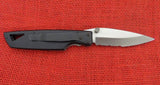 Buck 0175-TT 175 Lightning Knife Turquoise Inlay Black Aluminum Yellowhorse 1998 BU-664
