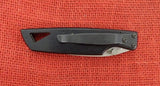 Buck 0175-TT 175 Lightning Knife Turquoise Inlay Black Aluminum Yellowhorse 1998 BU-664
