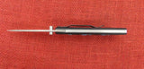 Buck 0175-TT 175 Lightning Knife Turquoise Inlay Black Aluminum Yellowhorse 1998 BU-664