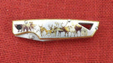 Buck 0175 175 Lightning II Wildlife Aluminum 420HC Knife USA Lot#BU-436