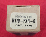 Buck 0170-FXR 170 Small Lightning HTA I Serrated Aluminum Handle Red Black Marble NOS USA 1998 Lot#BU-191