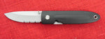 Buck 0180-SX 180 Crosslock Solitaire Serrated Knife USA Made 1994 lot#180-19