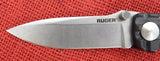 Ruger by CRKT R1803 Harsey Go-N-Heavy Compact Folding Knife Aluminum Handle Plain Edge