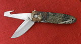Buck 0180-D3 180-D3 Crosslock Hunter Camo Knife 3 Function Drop Point Guthook Saw 180-27