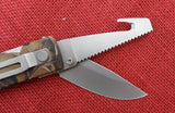 Buck 0180-D3 180-D3 Crosslock Hunter Camo Knife 3 Function Drop Point Guthook Saw 180-27