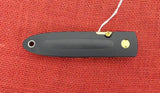 Buck 0180-SX2 180 Crosslock Solitaire Gold BuckCote Serrated Knife USA 180-29