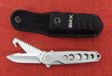 Buck 0183-GY 183 Alpha Crosslock Knife Spear Point Guthook Saw 2008 USA 183-4