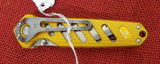 Buck 0183ORS1 183 Alpha Crosslock S#20 Orange Aluminum 2 Bld Knife Saw Guthook Lot#BU-391