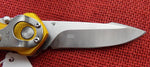 Buck 0183ORS1 183 Alpha Crosslock S#20 Orange Aluminum 2 Bld Knife Saw Guthook Lot#BU-391