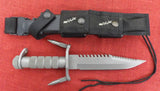 Buck 0184 184 Buckmaster Knife 1st Model NO Year Stamp Compass in Butt Cap 1985 USA UNUSED