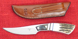 Buck 0018TSLE Spur 2015 Stag Limited Edition Knife Fixed Blade 154CM USA #32/200 Lot#BU-183