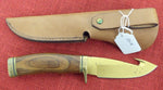 Buck 0191 191 Zipper Hunting Knife 1996 Gold Blade USA Lot#191-14