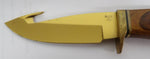 Buck 0191 191 Zipper Hunting Knife 1996 Gold Blade USA Lot#191-14