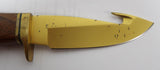 Buck 0191 191 Zipper Hunting Knife 1996 Gold Blade USA Lot#191-14