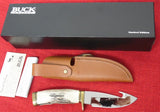 Buck 0191STSBP4 191 Zipper RARE Stag Mirror Polished Guthook Knife USA Made 2008 Lot#191-15