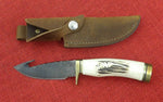 Buck 0191WAGBT 191 Zipper Bob Timberlake Hunting Knife Stag Handle Chip Flint Guthook USA 2007 Serial # 84/250