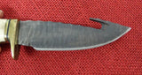 Buck 0191WAGBT 191 Zipper Bob Timberlake Hunting Knife Stag Handle Chip Flint Guthook USA 2007 Serial # 84/250