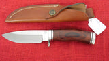 Buck 0192 192 Vanguard Rosewood Nickel Silver Knife 2001 USA Lot#192-17