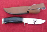 Buck 0192 192 Vanguard Deer Profile Cutout Mirror Polished Knife USA Limited Edition Lot#192-2