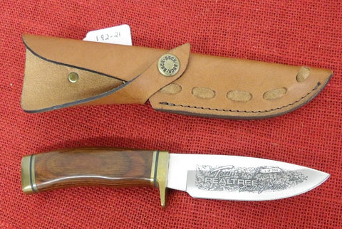 Buck 0192 192 Vanguard Team RealTree Bill Jordan LOGO #3/250 Hunting Knife USA 1996 Lot#192-21
