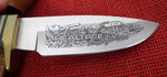 Buck 0192 192 Vanguard Team RealTree Bill Jordan LOGO #3/250 Hunting Knife USA 1996 Lot#192-21