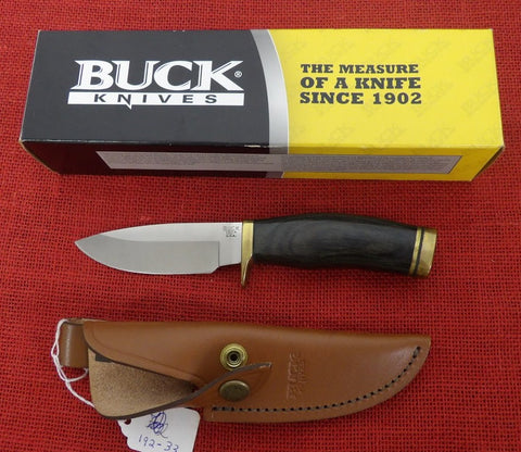 Buck 0192GYS 192 Vanguard Knife 2008 Gray Wood Factory Blem Lot#192-33