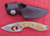 Buck 0196-DP 196 Mini Alpha Hunter Gold Deer Profile Cutout Limited Edition Knife USA 2004 Lot#BU-200