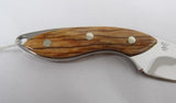 Buck 0196 196 Mini Alpha Hunter Knife Prototype Polished Ivory RARE BU-656
