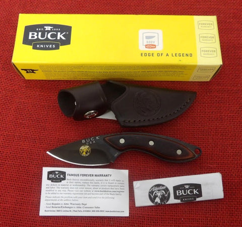 Buck 0196WSCA 196 Mini Alpha Hunter Knife Alaskan Guide S30V DLC Coated 2017 Rosewood USA Lot#BU-389