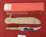 Case 01350 Old Time Stag Fixed Blade Knife 1991 NKCA Club USA