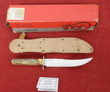 Case 01350 Old Time Stag Fixed Blade Knife 1991 NKCA Club USA