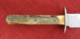 Case 01350 Old Time Stag Fixed Blade Knife 1991 NKCA Club USA