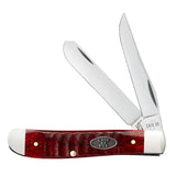 Case 51541 Mini Trapper Knife Old Red Gator Jig NIB 6207 SS