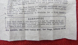 Buck 0301 301 Stockman Pocket Knife 1st Version 1966 Grooved Bolsters Schrade USA Lot#301-48
