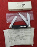 Buck 0301 301 Stockman Pocket Knife 1st Version 1966 Grooved Bolsters Schrade USA Lot#301-48