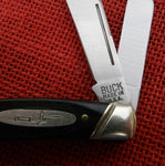 Buck 0301 301 Stockman Pocket Knife 1st Version 1966 Grooved Bolsters Schrade USA Lot#301-48