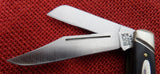 Buck 0301 301 Stockman Pocket Knife 1st Version 1966 Grooved Bolsters Schrade USA Lot#301-48