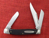 Buck 0301 301 Stockman Pocket Knife 1st Version 1966 Grooved Bolsters Schrade USA Lot#301-48