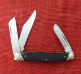 Buck 0301 301 Stockman Pocket Knife 1st Version 1966 Grooved Bolsters Schrade USA Lot#301-48