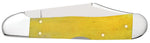 Case 20025 Copperlock Smooth Yellow Bone Knife Lockback 61549L SS