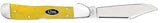 Case 20025 Copperlock Smooth Yellow Bone Knife Lockback 61549L SS