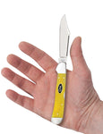 Case 20025 Copperlock Smooth Yellow Bone Knife Lockback 61549L SS