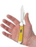 Case 20025 Copperlock Smooth Yellow Bone Knife Lockback 61549L SS