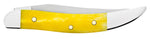 Case 20035 Small Texas Toothpick Smooth Yellow Bone Knife Stainless Blade USA 610096 SS