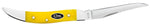 Case 20035 Small Texas Toothpick Smooth Yellow Bone Knife Stainless Blade USA 610096 SS