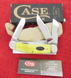 Case 20036 Sowbelly TB6339 SS Smooth Yellow Bone Handle USA Made NEW