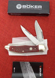 Boker 112020JRB Folding Hunter 20-20 Duo Knife Carbon Germany