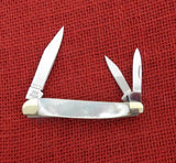 Hen & Rooster Knife 203-MOP Whittler 3" Pearl Handle NEW