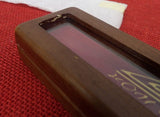 Buck 0205 205 Koji Hara Dagger "Stone-Step" Handle w/ Burlwood Inserts ATS-34 Fixed Blade Knife USA Lot#